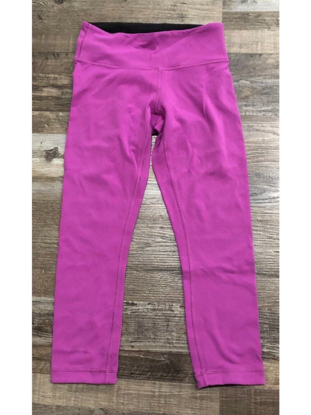 Lululemon Womens Size 4 Purple Align Work Crop Out Yoga Leggings